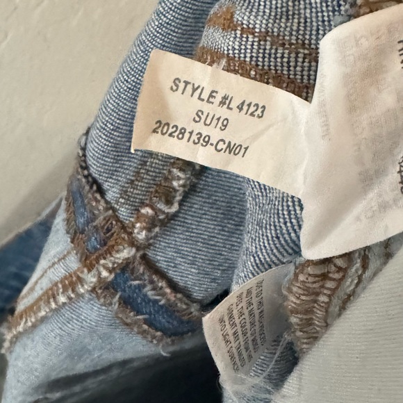 Madewell Classic Straight Jeans with Seams. Size 31 - Picture 6 of 6